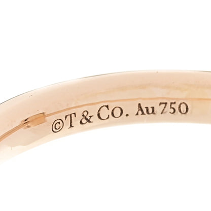 Tiffany 18K Rose Gold T T1 Ring 53 6.25 4 of 5