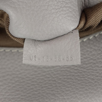 Chloe Calfskin Medium Marcie Round Crossbody Bag Cashmere Grey 8 of 9