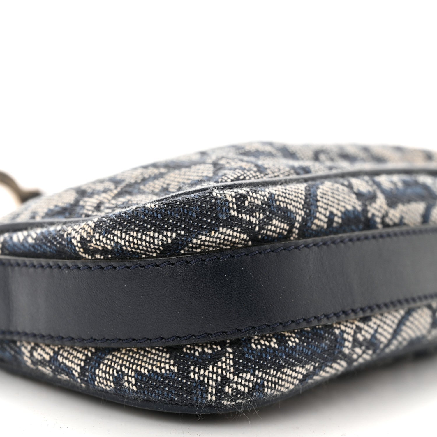 Christian Dior Monogram Shoulder Bag Pochette Blue 9 of 11