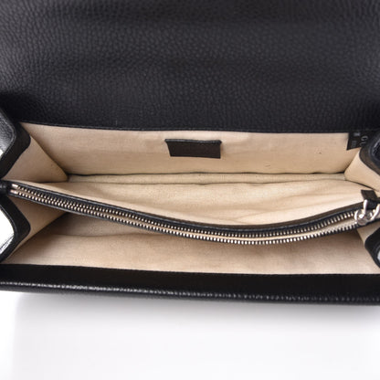 Gucci Pebbled Calfskin Small Dionysus Shoulder Bag Black 5 of 7