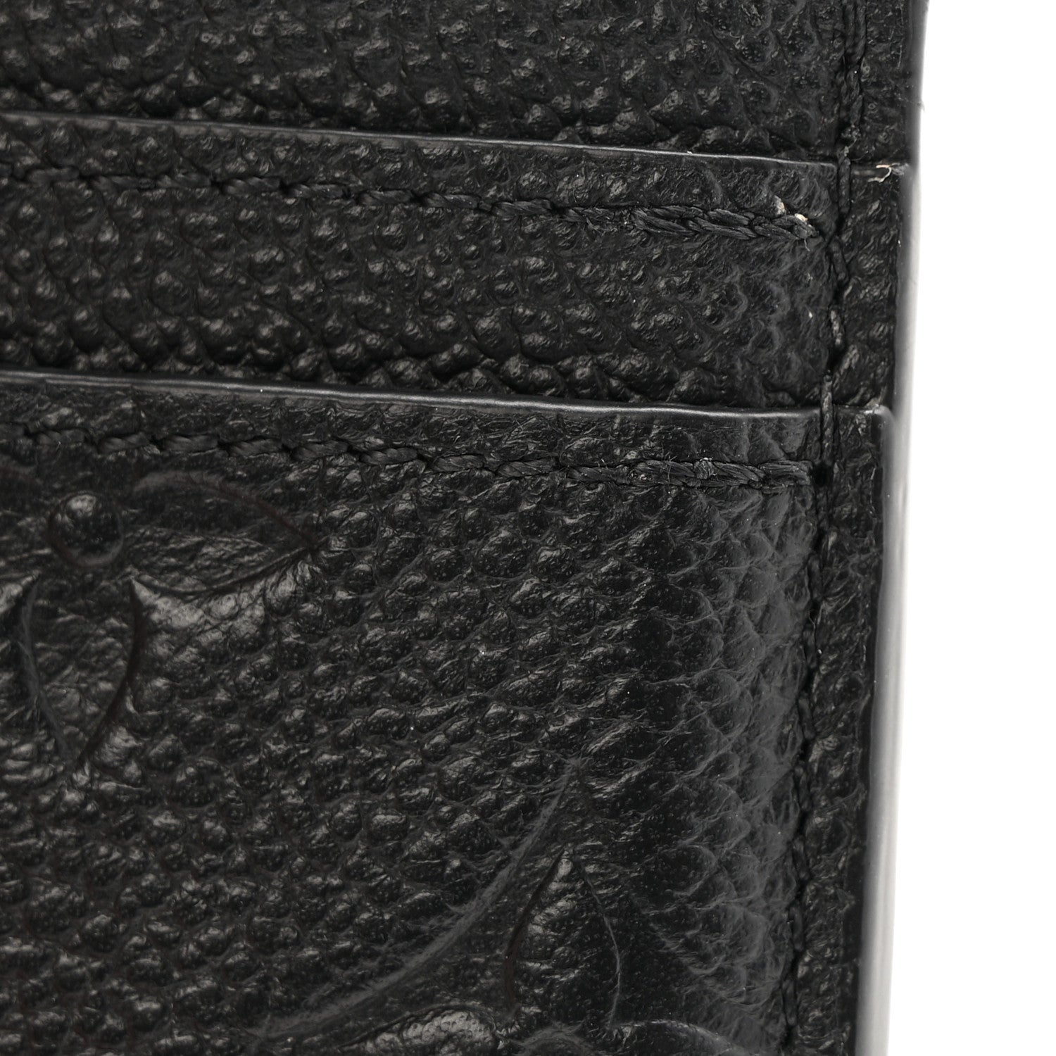 Louis Vuitton Empreinte Monogram LV Charms Card Holder Black 7 of 7