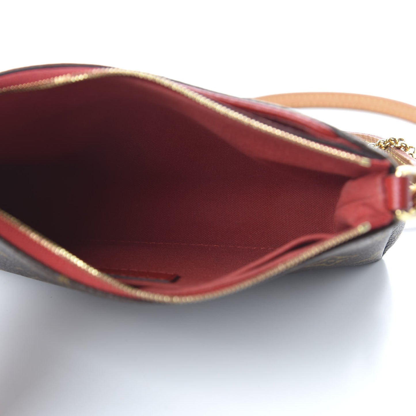 Monogram Pallas Clutch Cherry