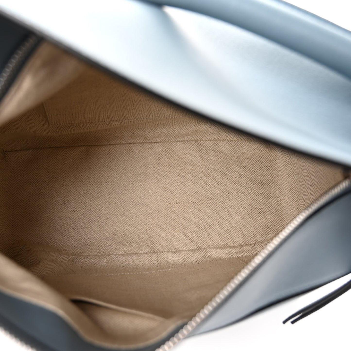 Calfskin Medium Puzzle Bag Stone Blue