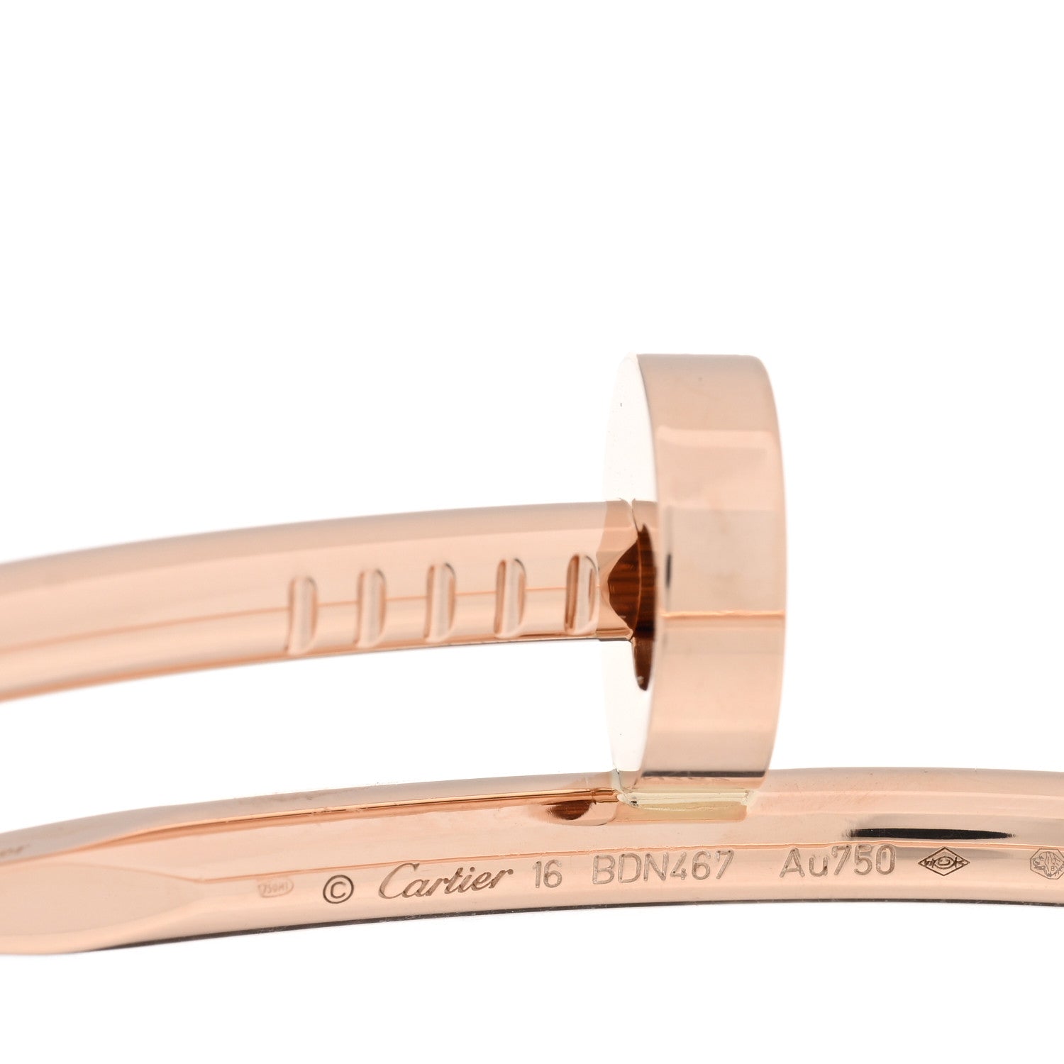Cartier 18K Pink Gold Juste Un Clou Bracelet 16 3 of 3