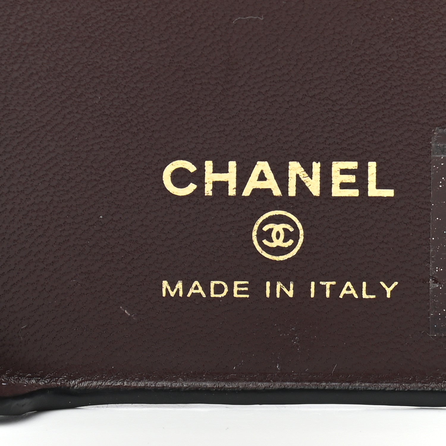 Chanel Lambskin Quilted Pearl Crush iPhone XII Pro Holder With Chain Black 7 of 9