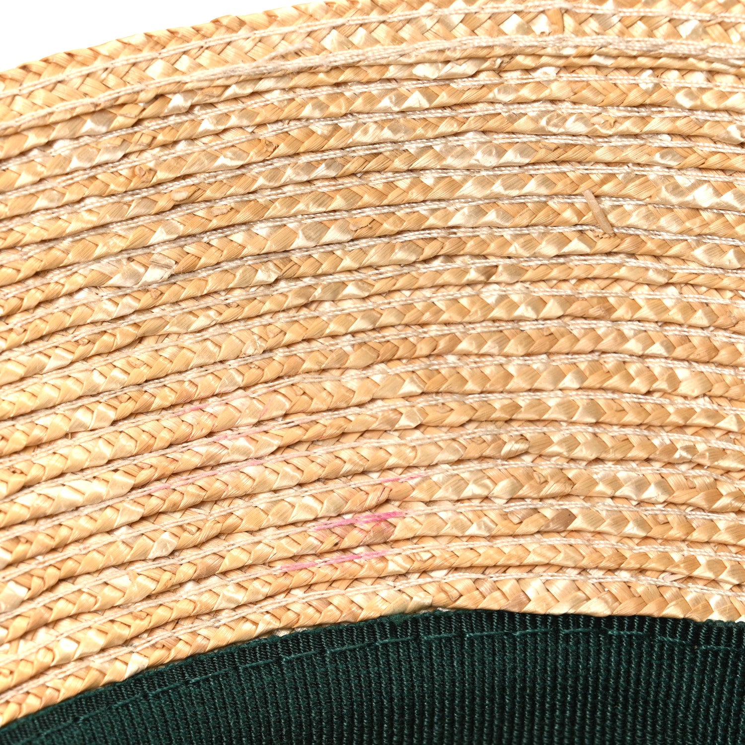 Gucci Abaca Straw Web Fedora Hat M 9 of 9