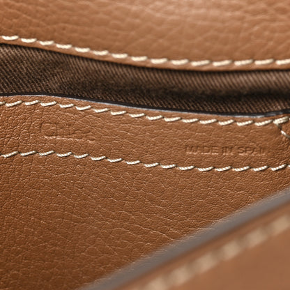 Chloe Calfskin Mini Marcie Round Crossbody Bag Nut 6 of 8