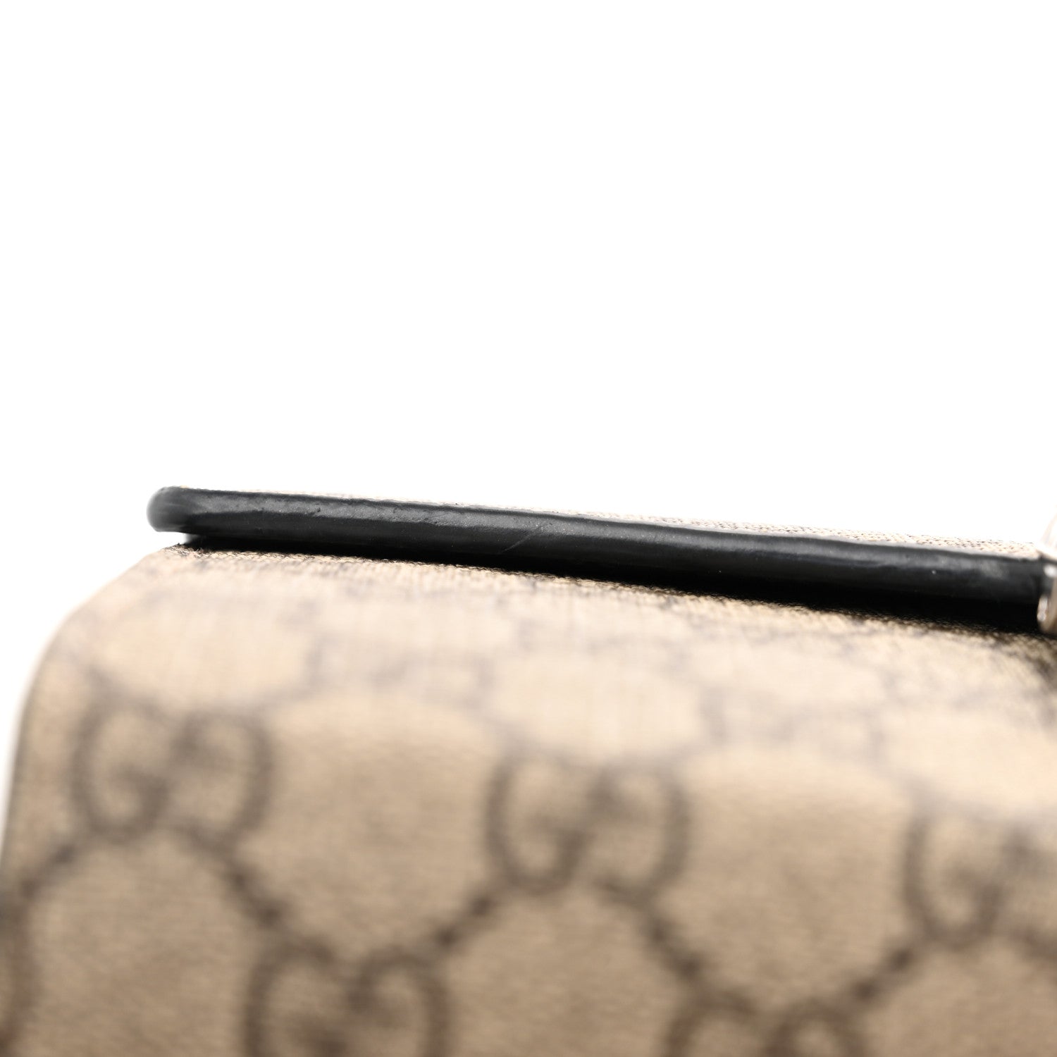 Gucci GG Supreme Monogram Mini Dionysus Chain Wallet Beige Black 12 of 13