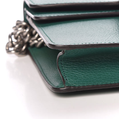 Gucci Calfskin Mini Dionysus Shoulder Bag Emerald 9 of 10