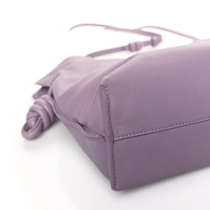 Loewe Nappa Flamenco Knot Clutch Pale Aubergine Glaze 7 of 8