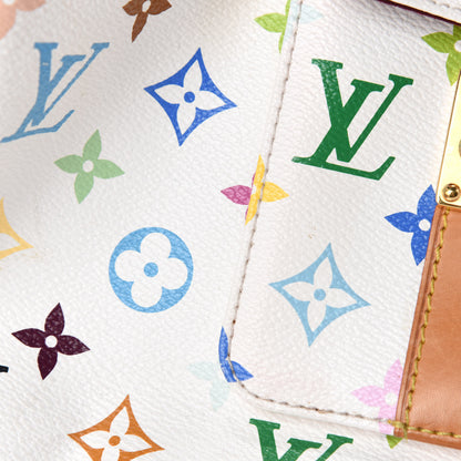 Louis Vuitton Monogram Multicolor Speedy 30 White 8 of 11