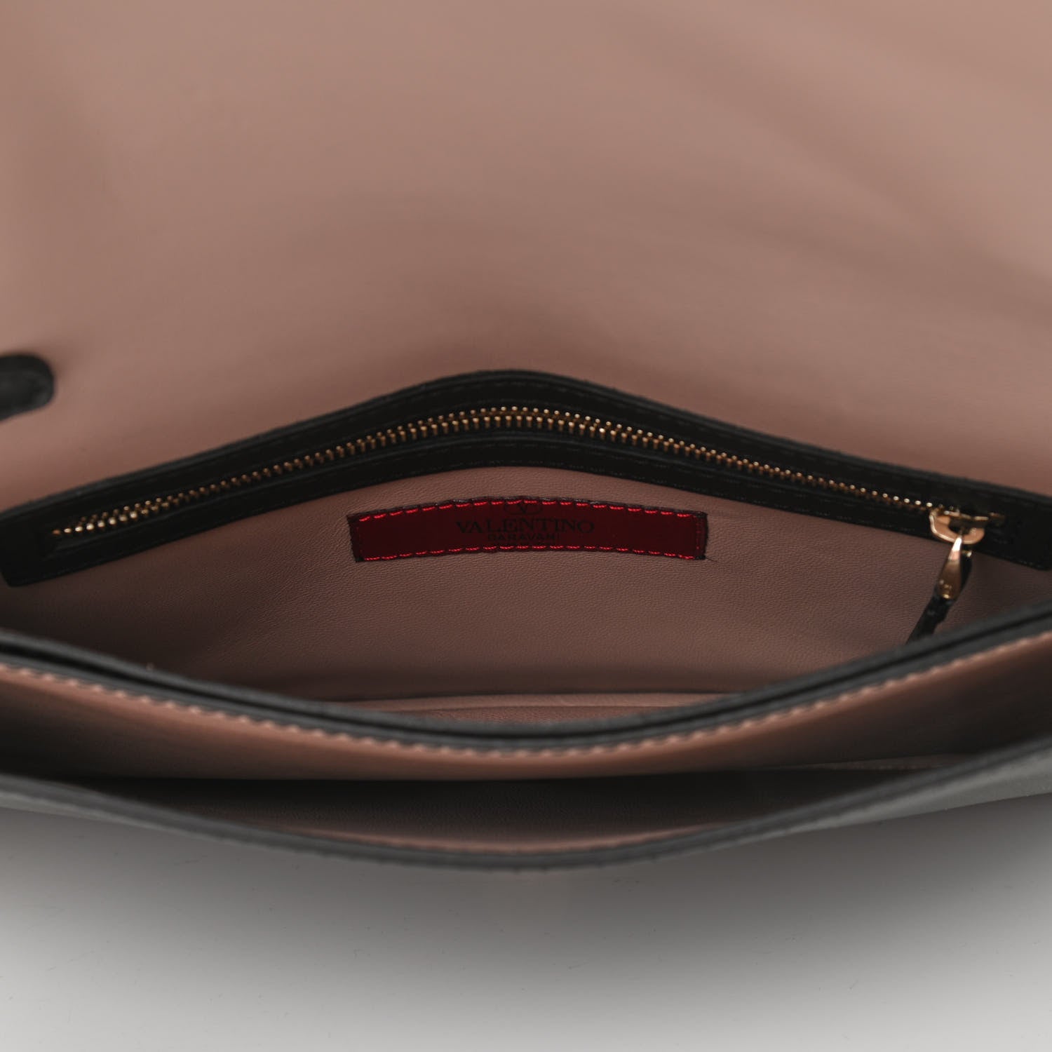 Valentino Garavani Nappa Rockstud Wristlet Clutch Black 5 of 9