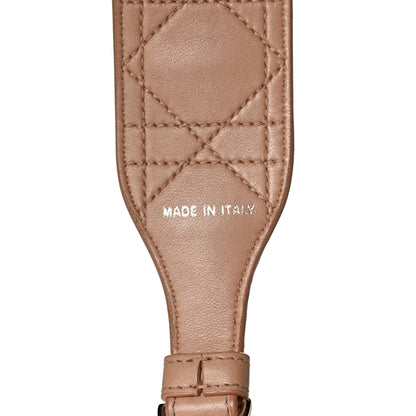 Christian Dior Lambskin Cannage Shoulder Strap Beige 3 of 4