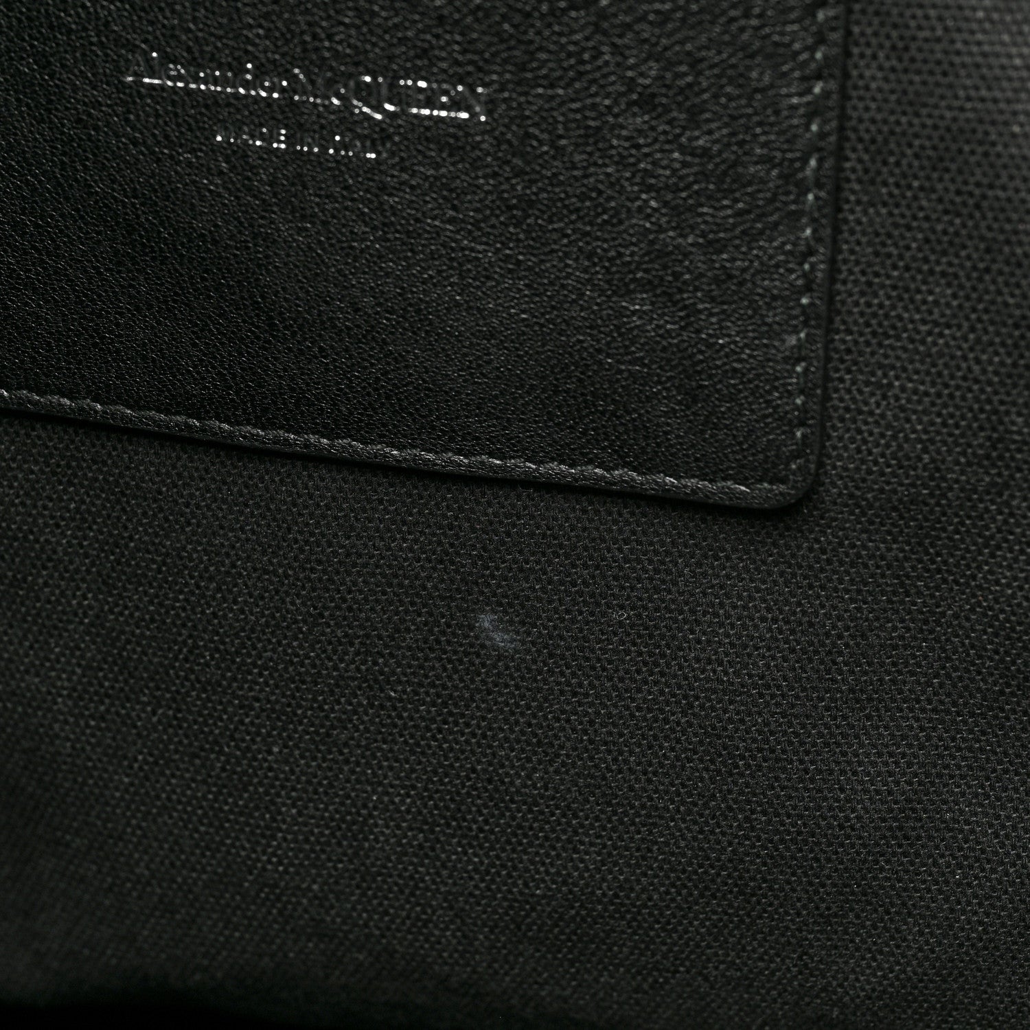 Alexander McQueen Calfskin Zipper Shoulder Bag Black 13 of 15