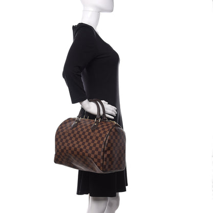 Louis Vuitton Damier Ebene Speedy 30 2 of 11