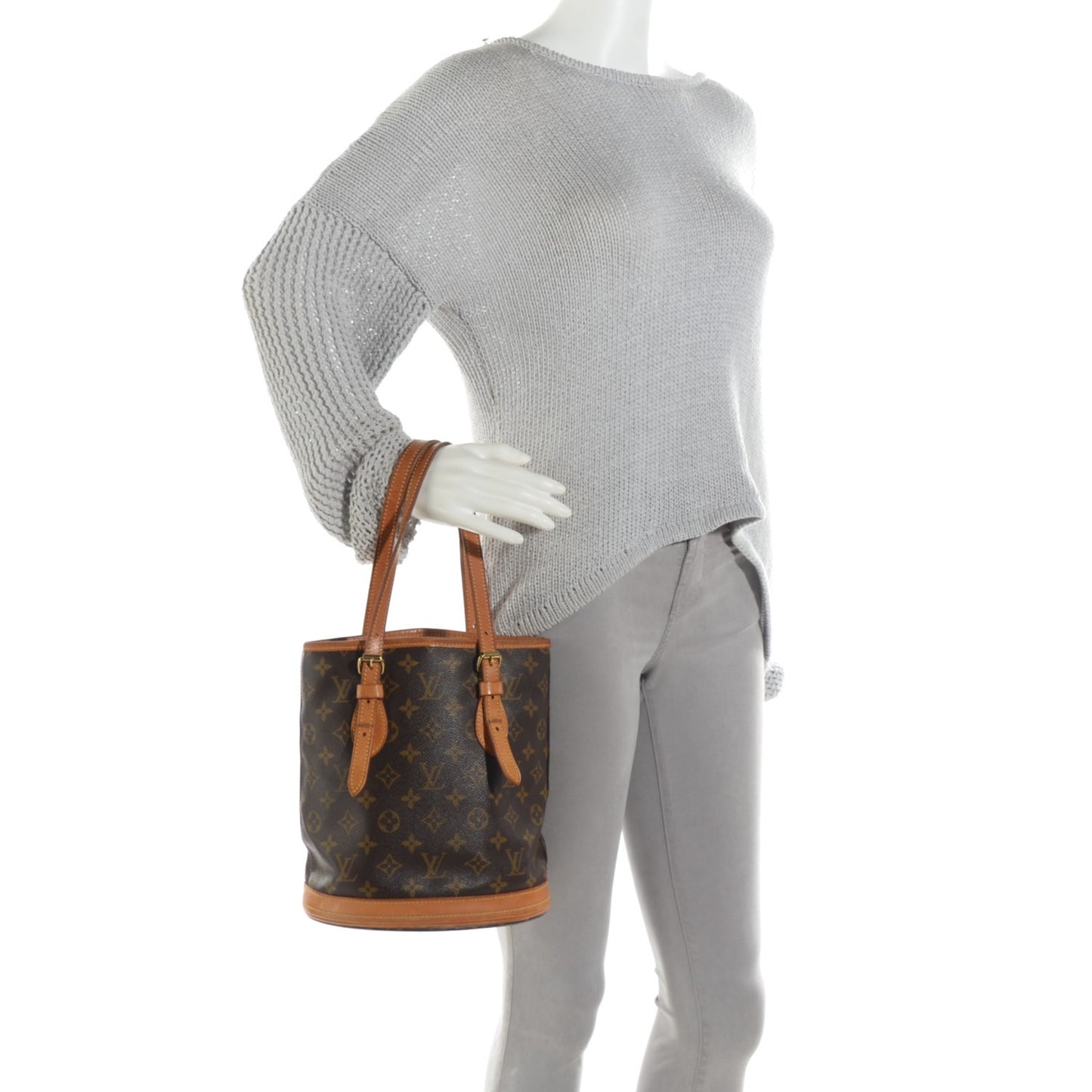 Monogram Petit Bucket 23
