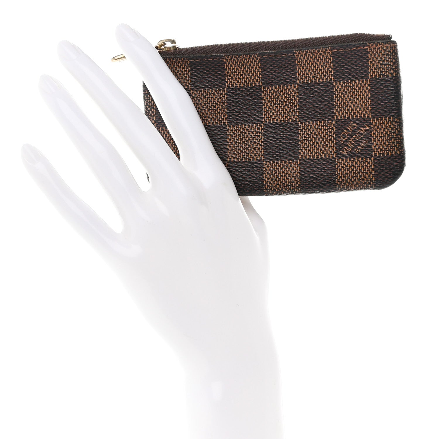 Louis Vuitton Damier Ebene Key Pouch 2 of 7