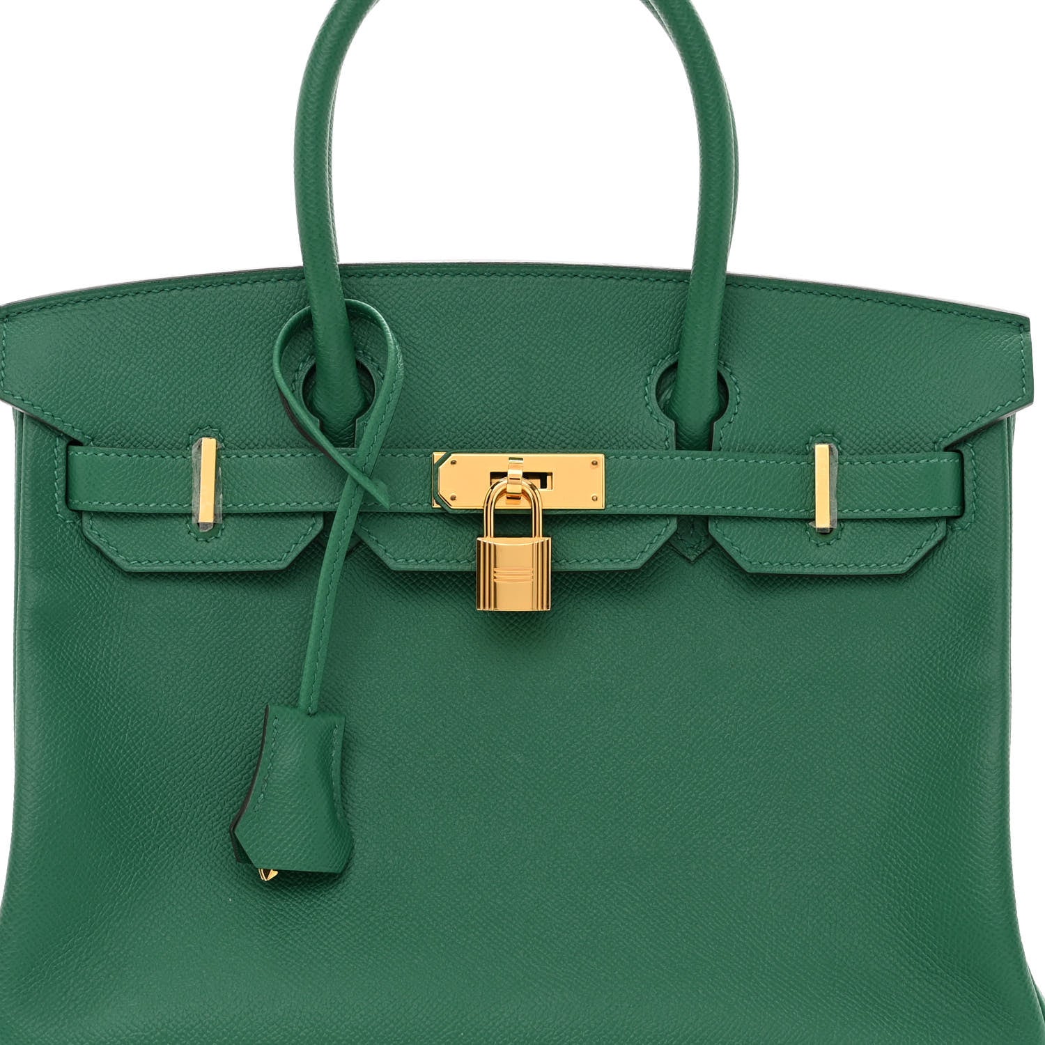 Hermes Epsom Birkin 30 Vert Jade 8 of 11