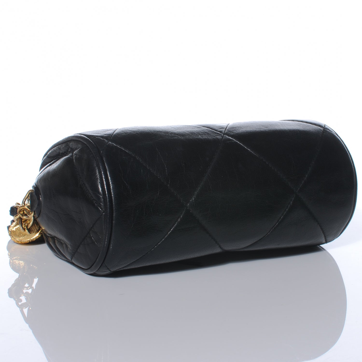 Chanel Lambskin Small Tassel Shoulder Bag Black 4 of 8