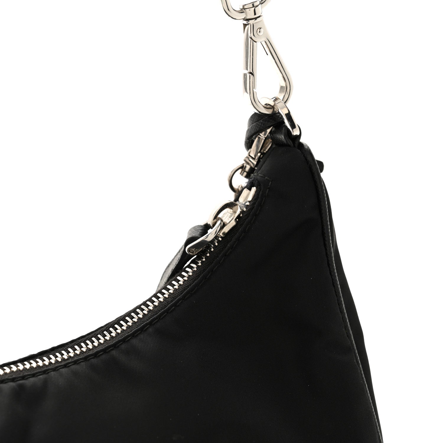 Prada Nylon Re-Edition 2005 Shoulder Bag Black 12 of 13