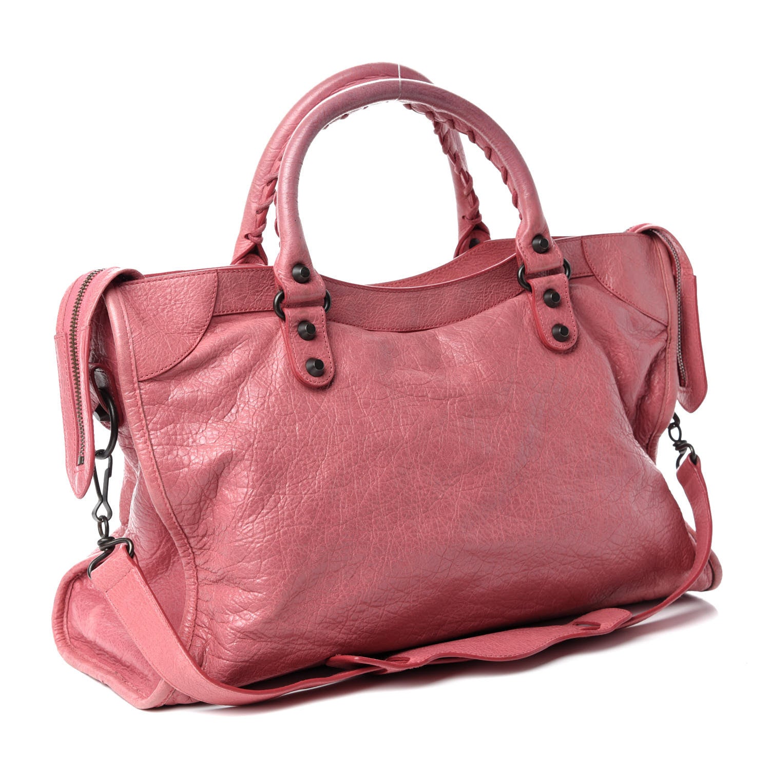 Balenciaga Agneau Classic Hardware City Rose Bombon Raspberry 3 of 14
