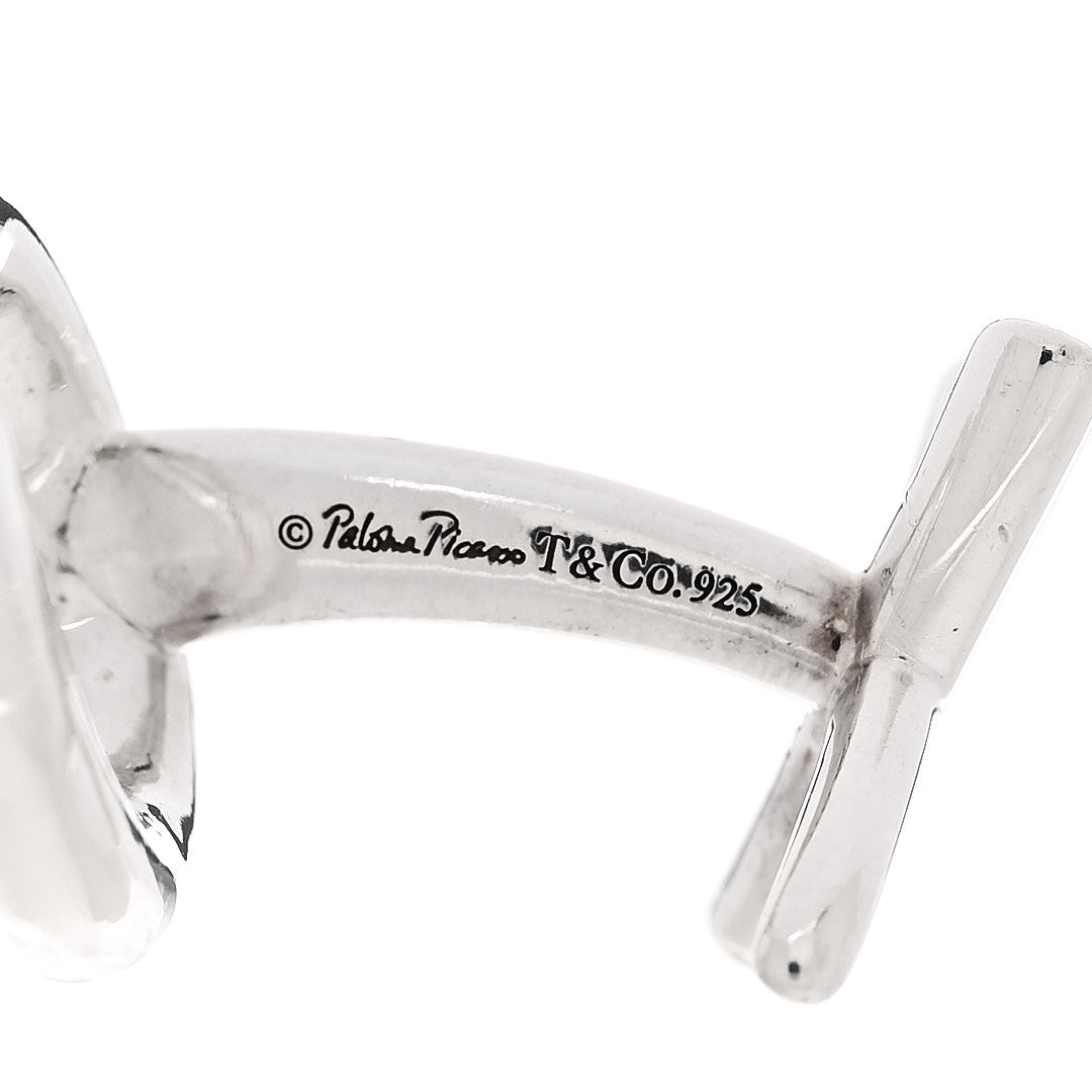 Sterling Silver Paloma Picasso Graffiti XO Cufflinks