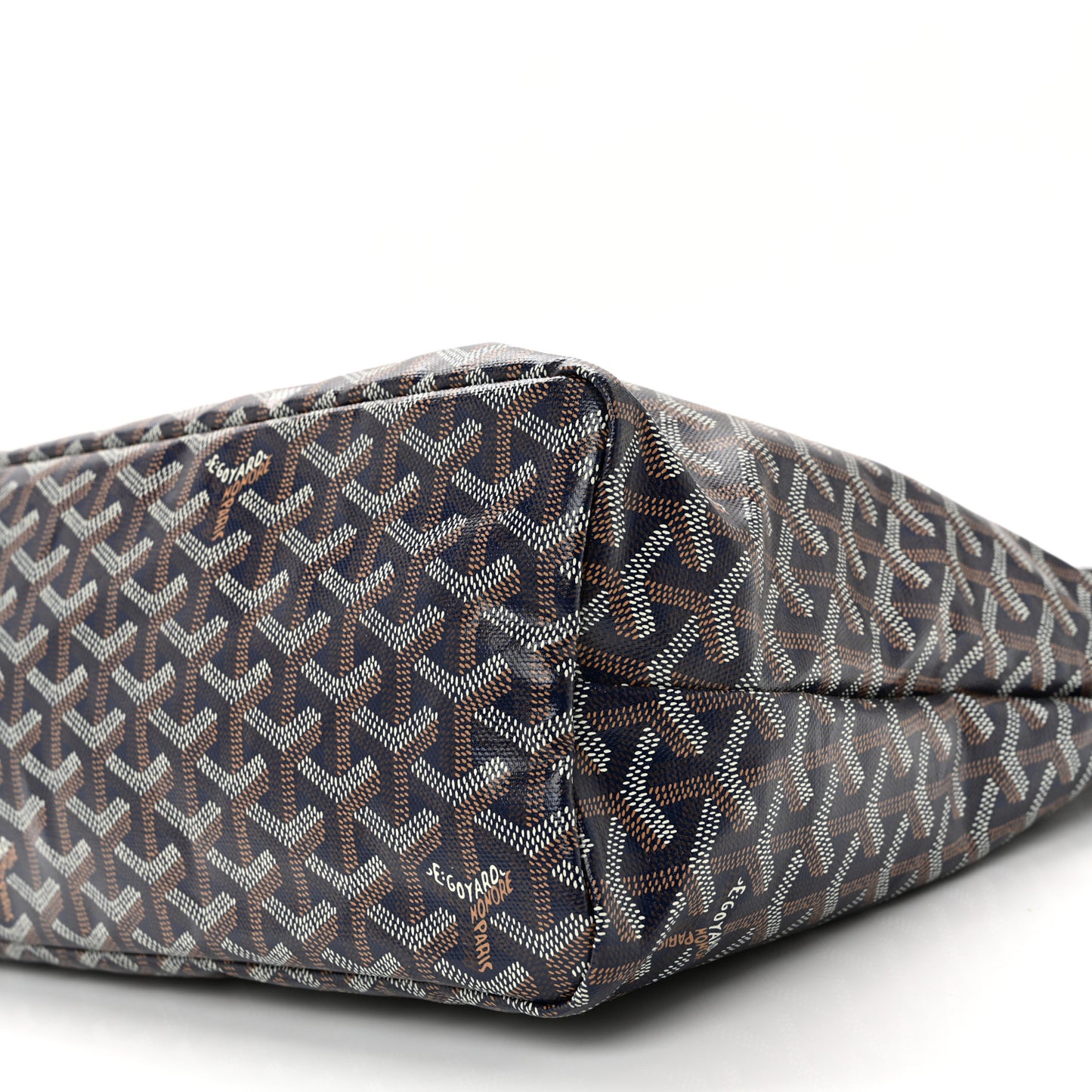 Goyardine Boheme Hobo Navy Blue