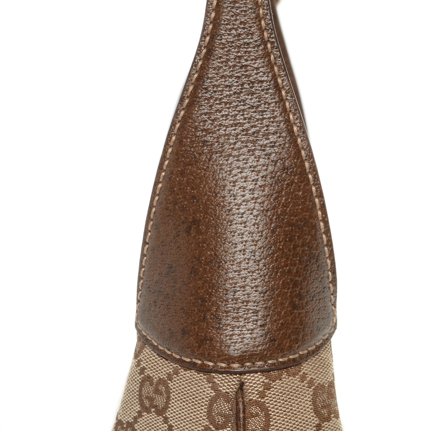 Gucci Monogram Small Jackie O Hobo Brown 7 of 8