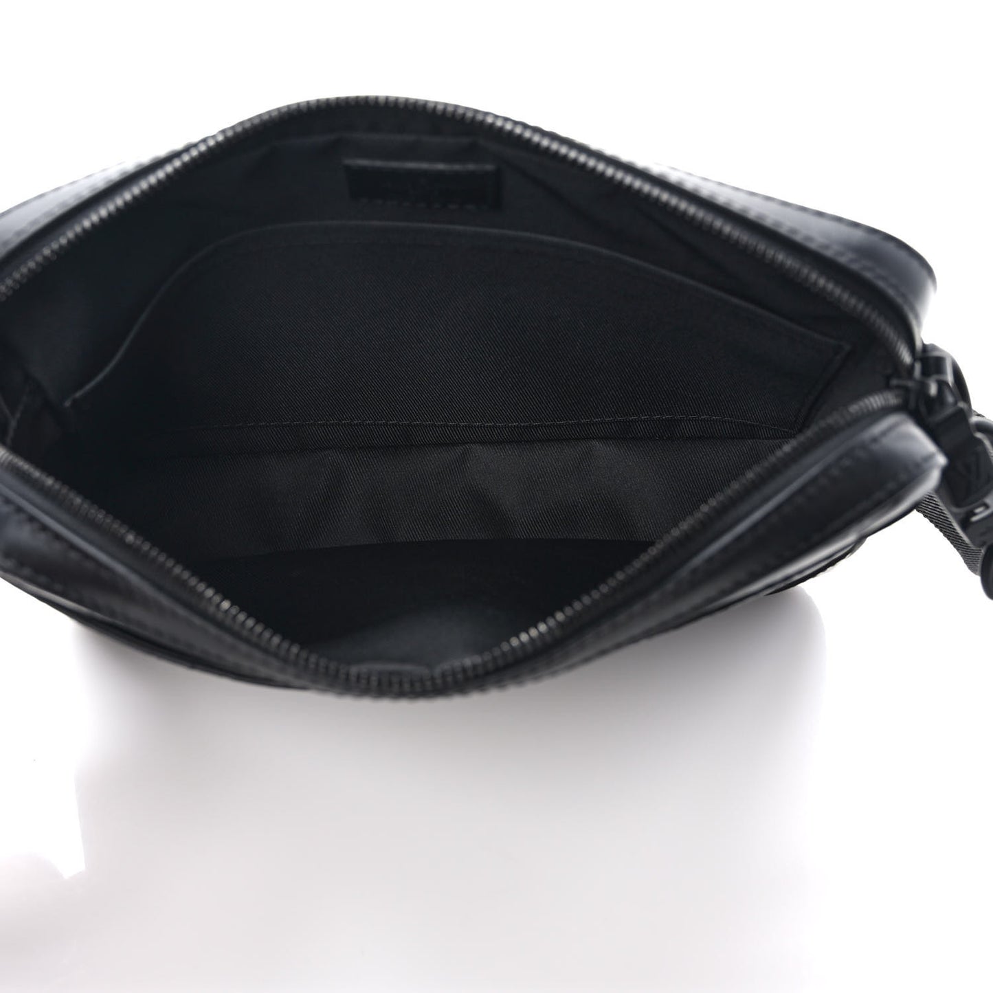 Calfskin Monogram Shadow Duo Messenger Black