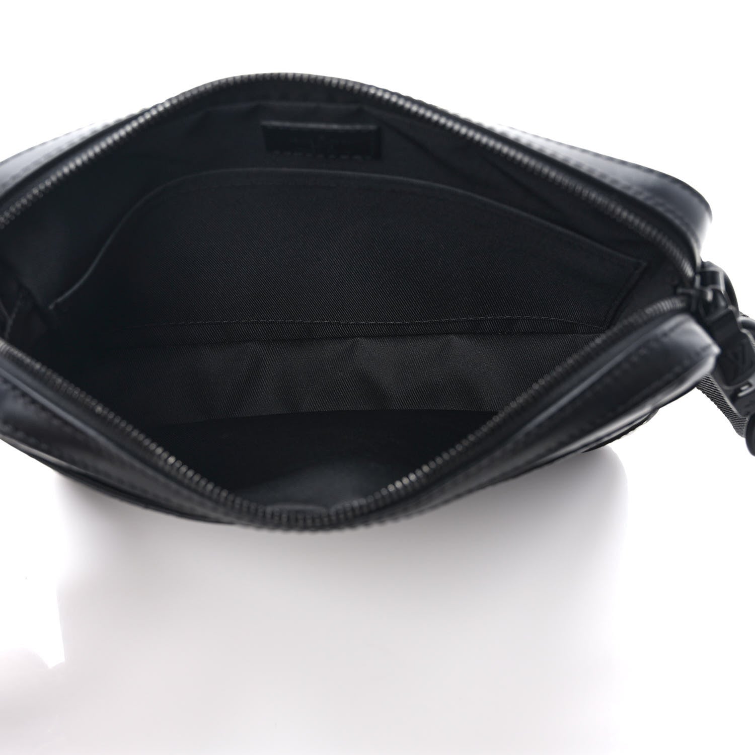 Louis Vuitton Calfskin Monogram Shadow Duo Messenger Black 5 of 11
