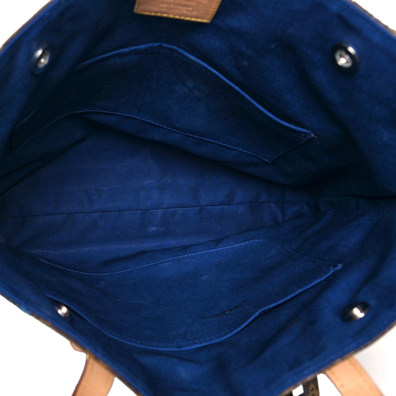 Louis Vuitton Monogram V Cabas Jour Blue 5 of 9