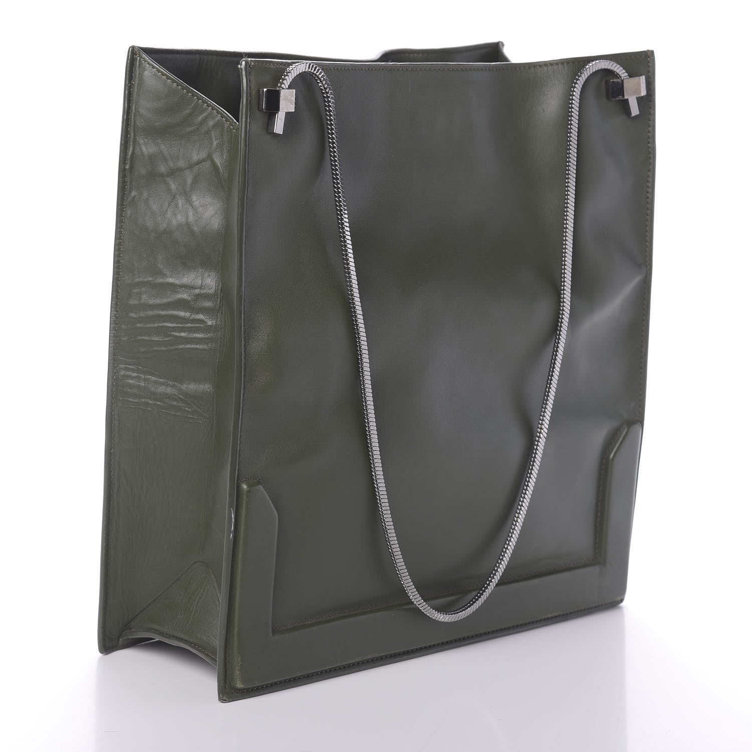3.1 Phillip Lim 3.1 Calfskin Tote Green 4 of 9