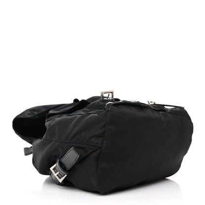 Prada Nylon Vela Medium Backpack Black 4 of 10