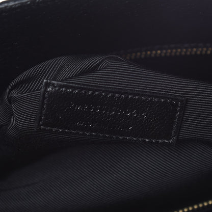 Saint Laurent Grained Calfskin Small Sac De Jour Black 7 of 14