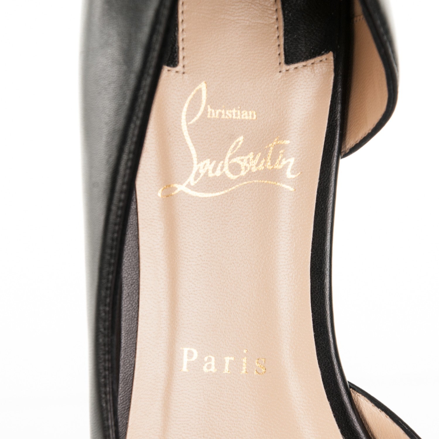 Christian Louboutin Nappa Farfaclou Spike Flats 41.5 Black 6 of 6