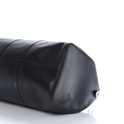 Louis Vuitton Epi Keepall 50 Black 6 of 11