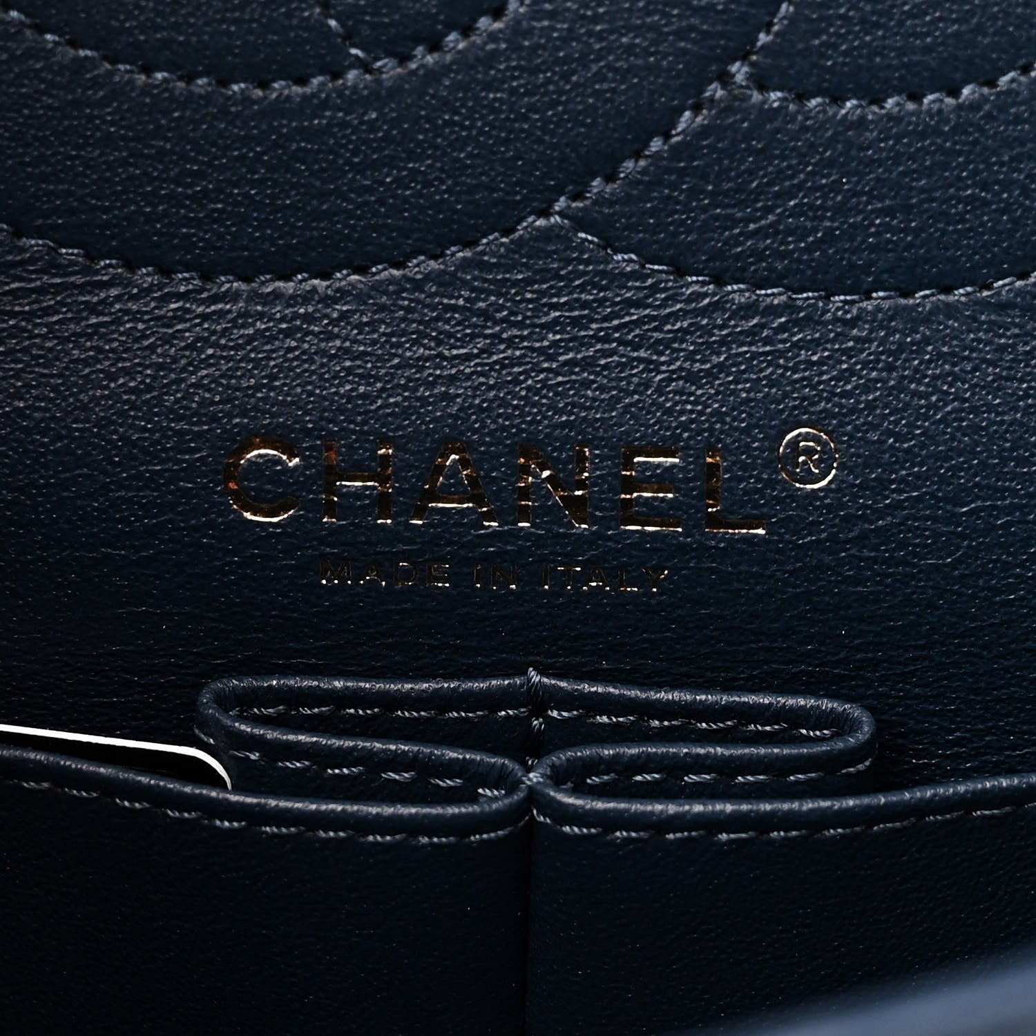 Chanel Aged Calfskin Chevron Quilted 2.55 Reissue 225 Flap Blue 6 of 11