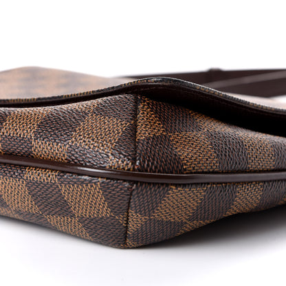 Louis Vuitton Damier Ebene Musette Tango Long Strap 7 of 9