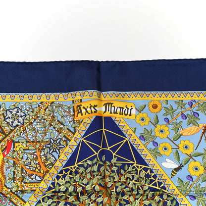 Hermes Silk Axis Mundi Shawl 90 3 of 6