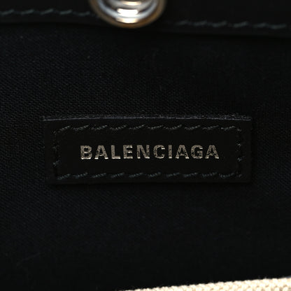 Balenciaga Cotton Canvas Pochette Crossbody Bag Black 7 of 10