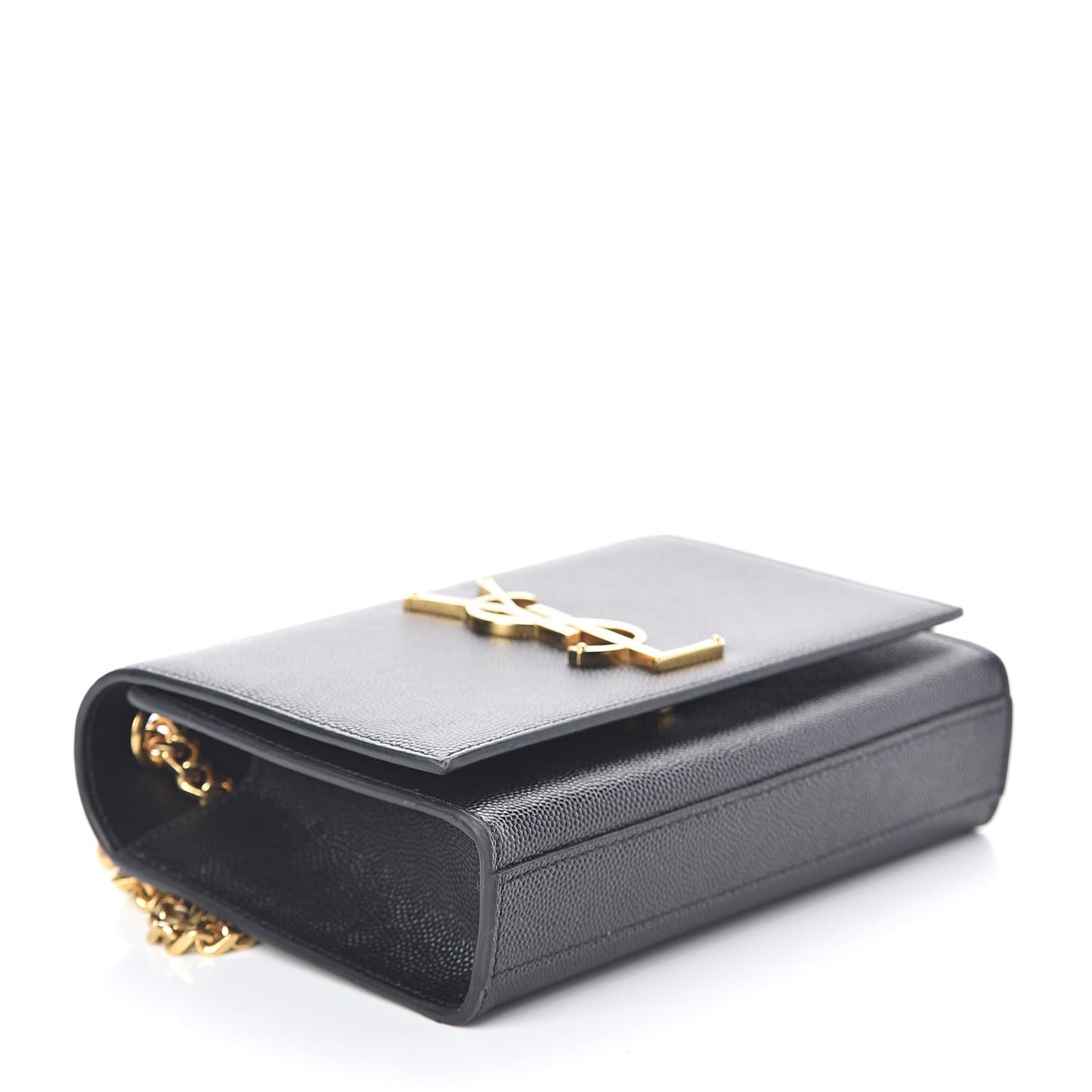 Grain De Poudre Small Monogram Kate Satchel Black
