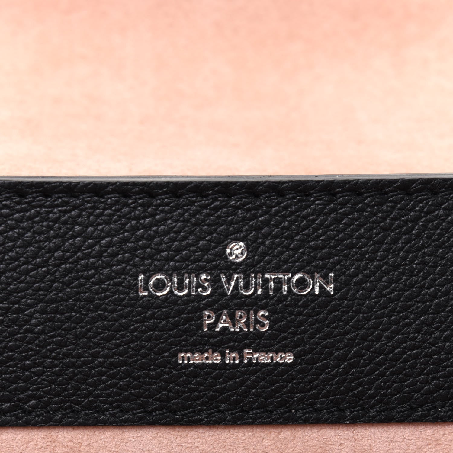 Louis Vuitton Calfskin Lockme Ever BB Black 8 of 20