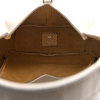 Givenchy Textured Calfskin Mini G Hobo Ivory 5 of 9