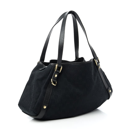Gucci Monogram Medium Abbey Shoulder Bag Black 3 of 12