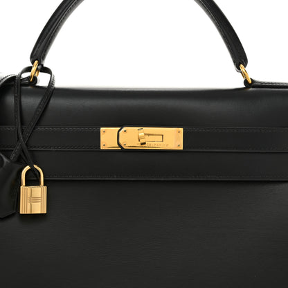 Hermes Box Kelly Sellier 32 Black 8 of 17
