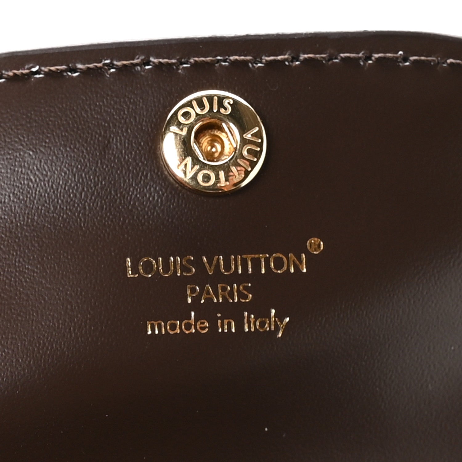 Louis Vuitton Calfskin Mink Fur Vivienne Bag Charm Key Holder White 4 of 6