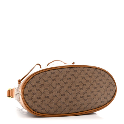 Gucci X DISNEY Mini Vintage GG Supreme Monogram Bucket Bag Beige Vintage Sun Oil 4 of 14
