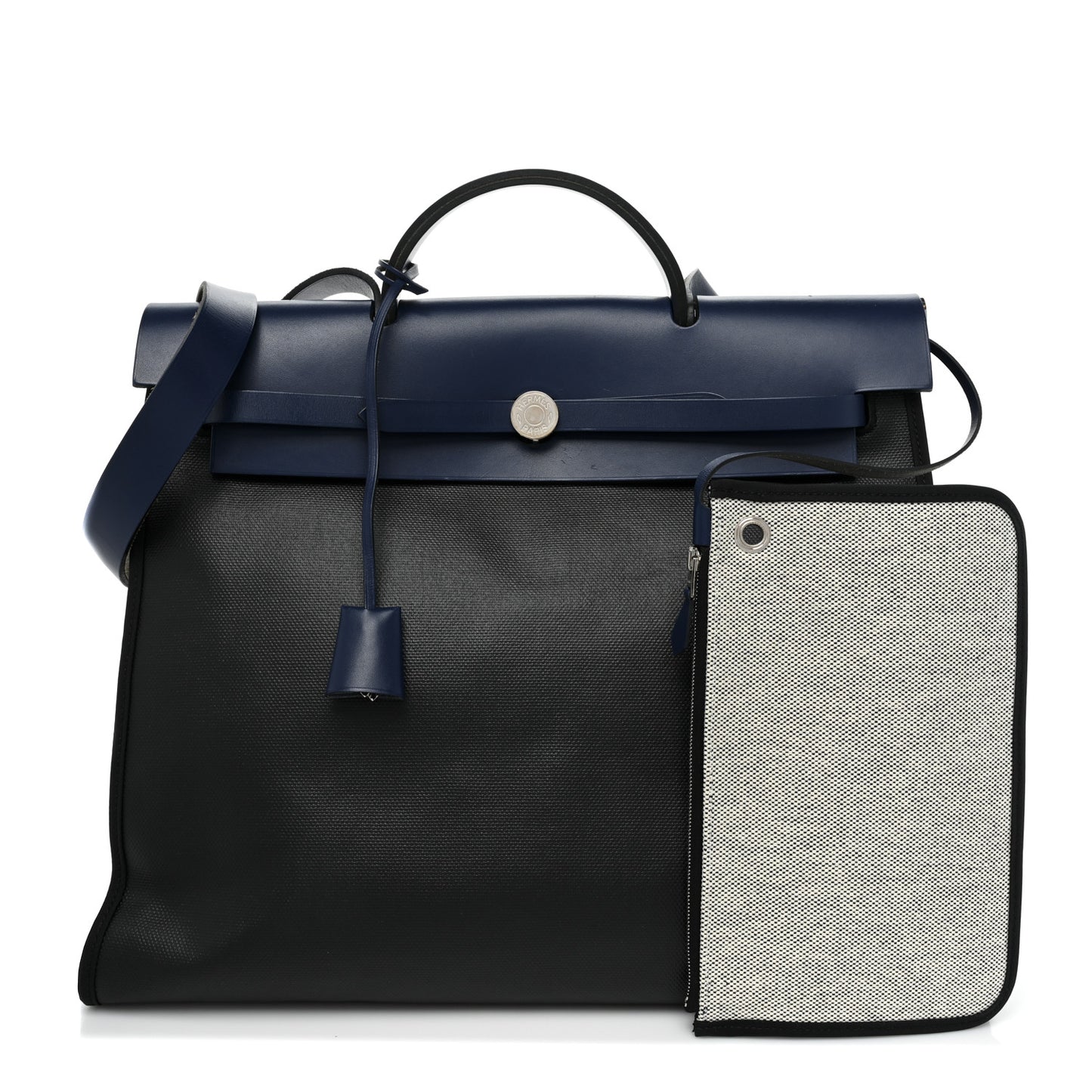 Toile H Berline Vache Hunter Herbag Zip MM 39 Bleu Encre Black