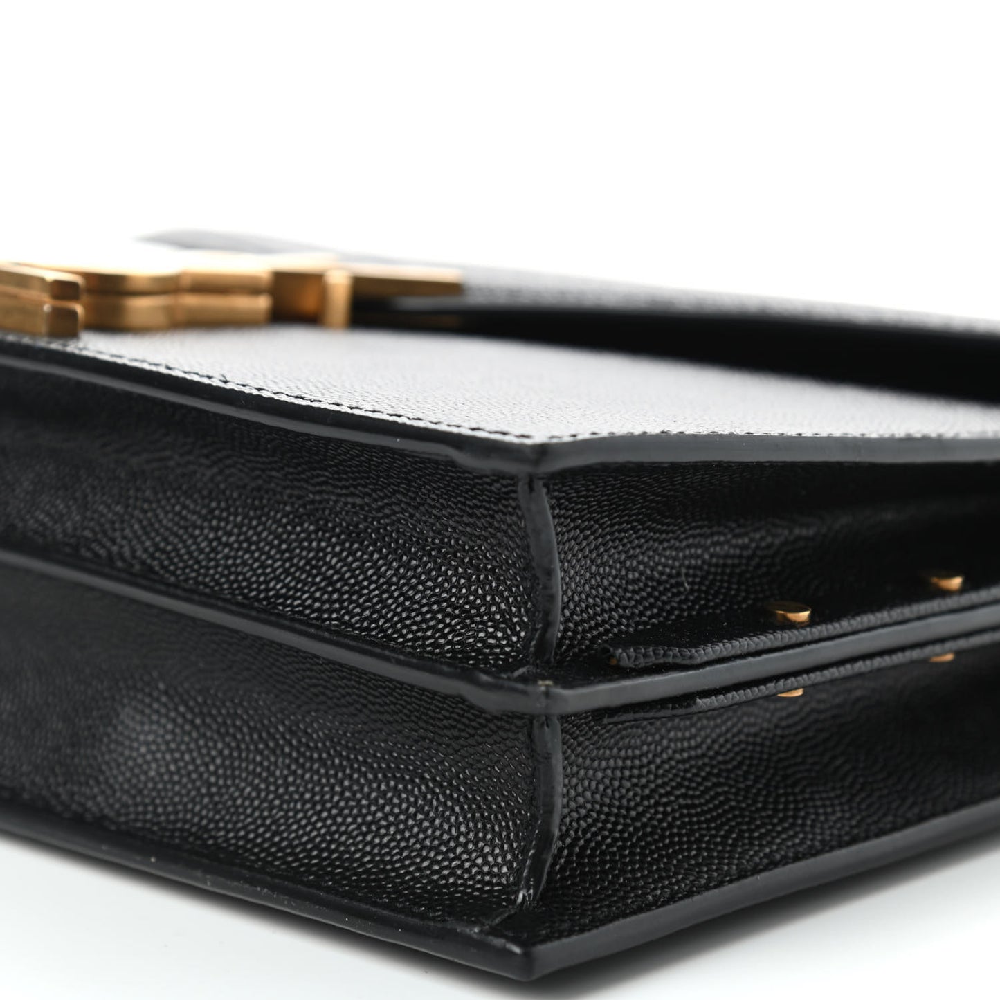 Grain De Poudre Monogram Cassandra Clasp Bag Black Rouge Legion