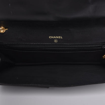 Chanel Caviar Timeless CC Wallet on Chain WOC Black 7 of 7